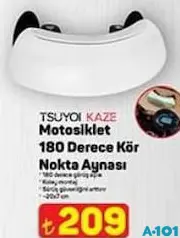 TSUYOİ KAZE MOTOSİKLET 180 DERECE KÖR NOKTA AYNASI fiyat ve kampanya bilgisi